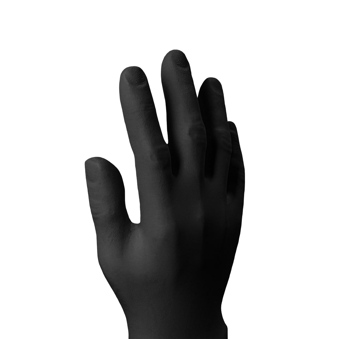 Absolute 100 – Black Powder Free Nitrile Gloves – 100 gloves