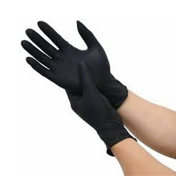 Black Powder Free Nitrile Gloves – 100 Gloves