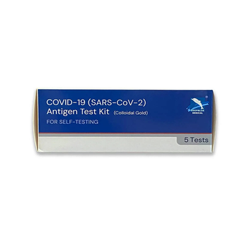 DeepBlue COVID-19 (SARS-CoV-2) Antigen Test Kit (Colloidal Gold) - 5 Pack