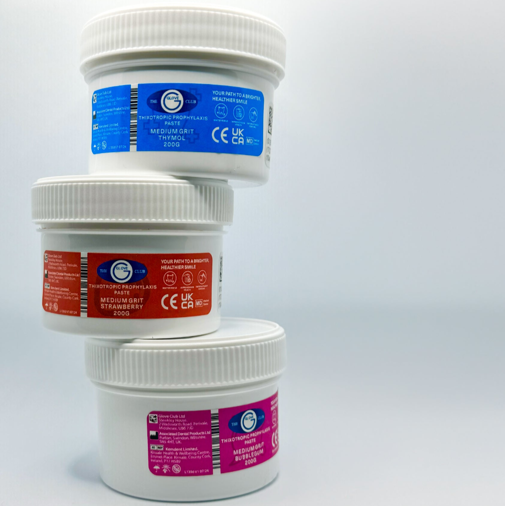 Glove Club Prophy Paste Thixotropic - Medium Grit - 200G