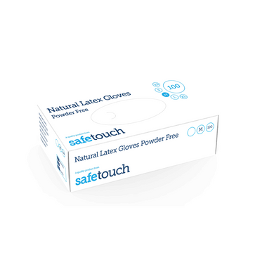 Safetouch Powder-Free Latex Gloves (Medical Grade)