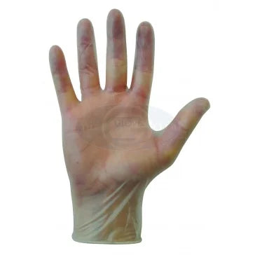 Clear Powder Free Vinyl Gloves